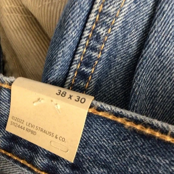 NWT Levi jeans men 505 38 / 30 regular - Picture 6 of 7